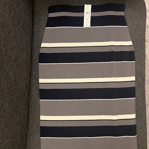 Striped Body-con Skirt!